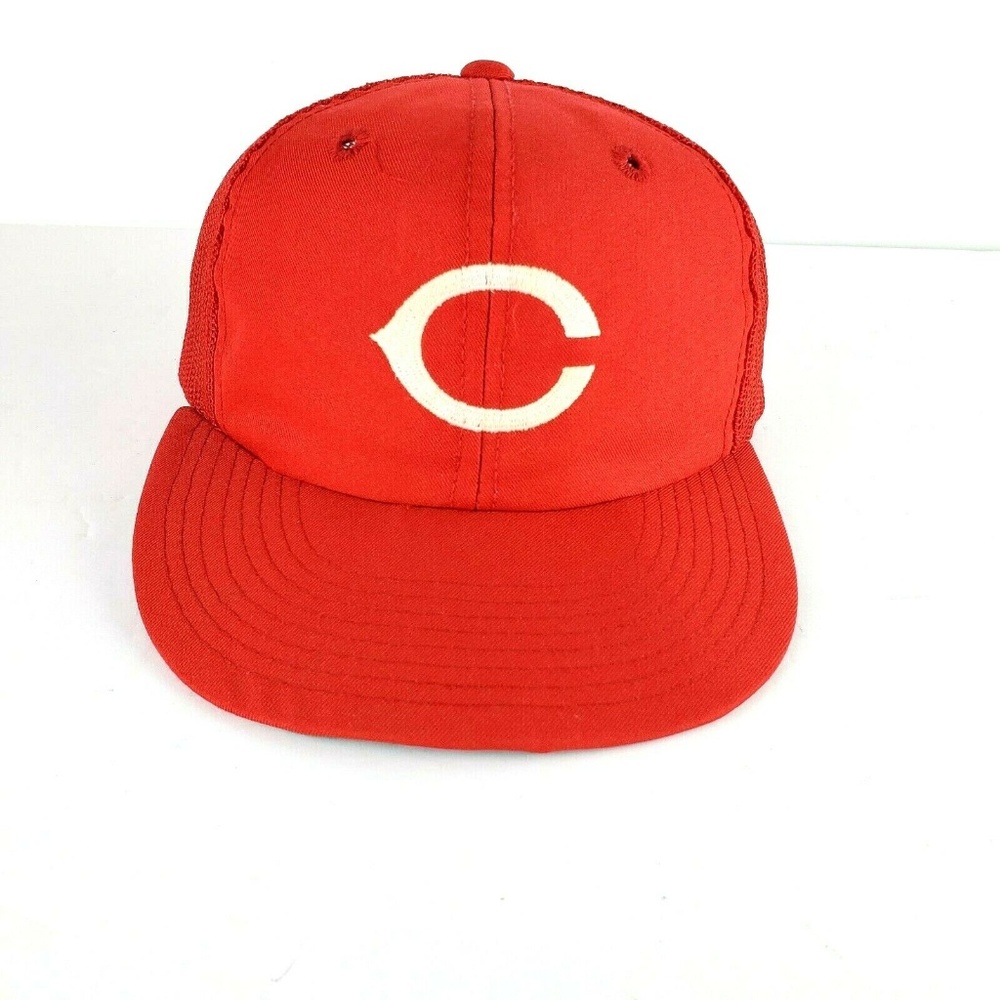 Vintage Cincinnati Reds Plain Logo Snapback Hat